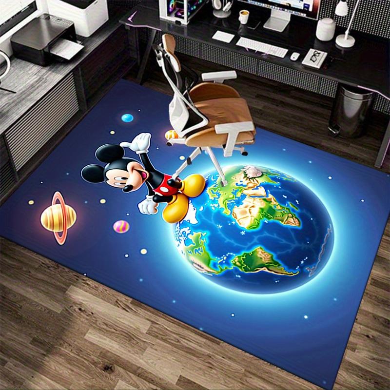 1pc. Mickey Mouse Globe Rug - Home Decor, Office Carpet, Chair Cover, Outdoor Mat, Gift Ideaz041137
