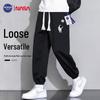 NASA GISS Men's Loose Fit Drawstring Casual Pants