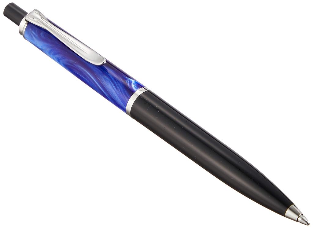 Pelikan Pelikan Ballpoint Pen Oil Marble Blue Classic K205 Genuine Imported Product