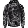 Horror Style 3D Printed Skeleton Men's Hoodie Autumn Spring Fashion Casual Hip Hop Punk Street Wear Style Super Sports Tops