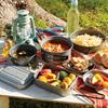 Skater Mestin No Seasoning Required Rice Bowl Outdoor 850ml Alumite Processed LIVE IN NATURE AFTM8-A Main Unit Recipe Included