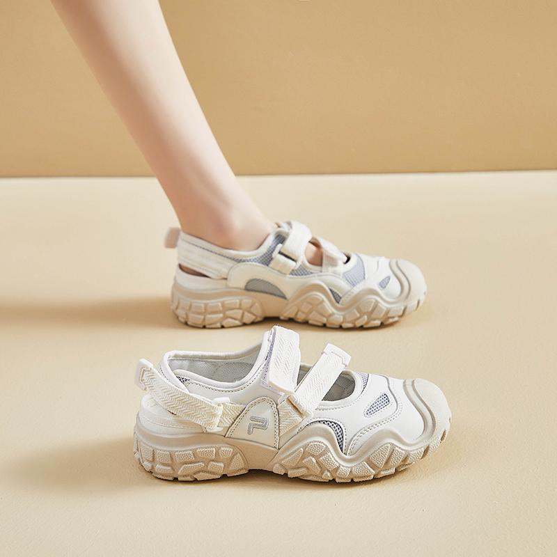 Новые модные тенденции женские сандалии 2024 Летние удобные дышащие нескользящие износостойкие плоские сандалии для спорта на открытом воздухе