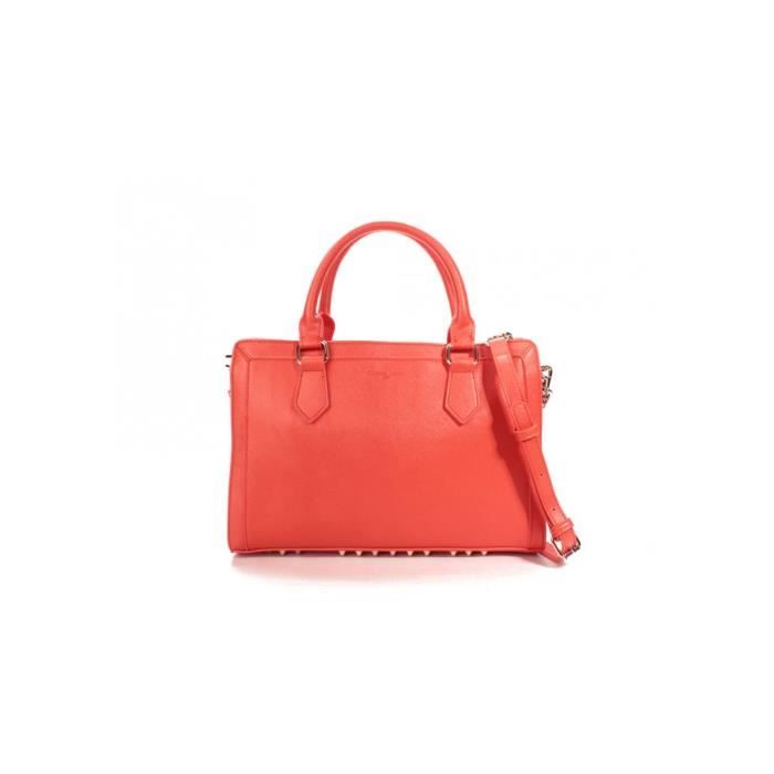 Sac - CHRISTIAN LACROIX - Incarnation 2 - Mandarine - Bandoulière amovible - 100% Polyuréthane