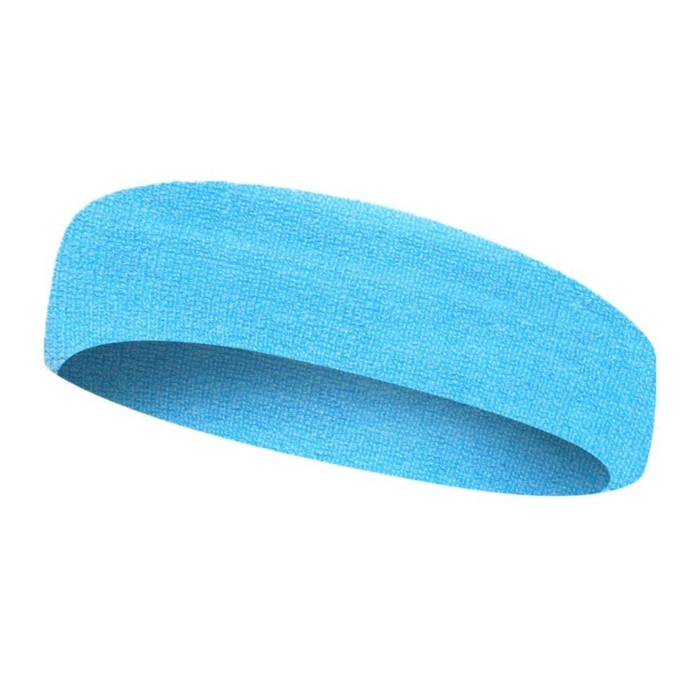 Breathable Towel Sweat Bands Elastic Force Tennis Headband Fitness Sweat Guide Belt Basketball