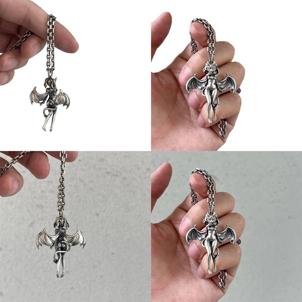 Романтическое ожерелье «Ангел» с мультяшной фигуркой и цепочкой для повседневной носки