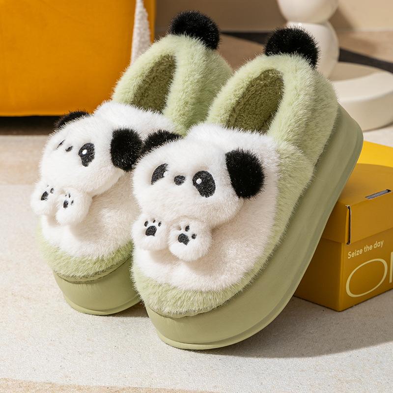 2025 Trend Slipper женские теплые домашние тапочки женские тапочки зимняя обувь с удобной круглой головкой классическая нескользящая платформа