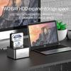 Dual-bay Hard Drive Docking Station 2.5/3.5 Inch SSD External Hard Drive Enclosure SATA To USB 3.0 HDD Case 12V3A Power Adapter