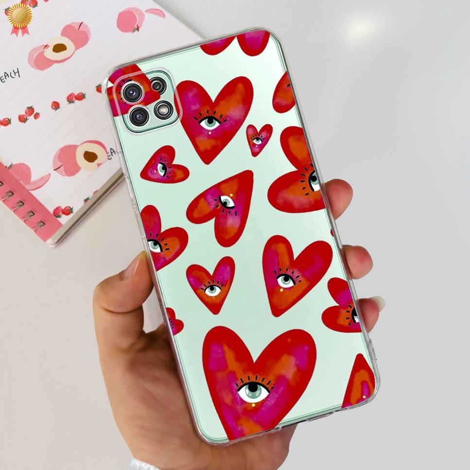 Для Samsung Galaxy A22 S A22S 5G Чехол Силиконовый Мультяшный Мягкий Защитный Задний Чехол Для Samsung A 22 A22 A22S 5G Чехол Для Телефона Funda