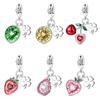 Медные Шармы-Подвески Серии Фрукты Подходят для Женского Оригинального Браслета Сделай Сам Рождественский Подарок