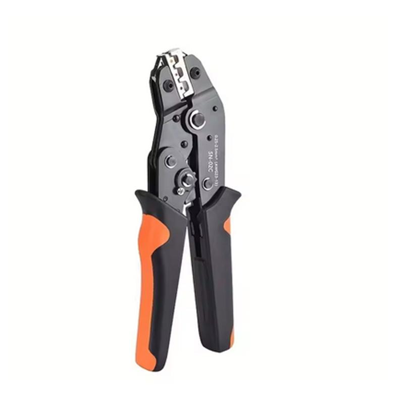 SN-02C Wire Crimping Tool Kit AWG 23-13 With 280PCS Insulated Wire Electrical Connectors Butt Ring Spade Cable Lugs Assortment