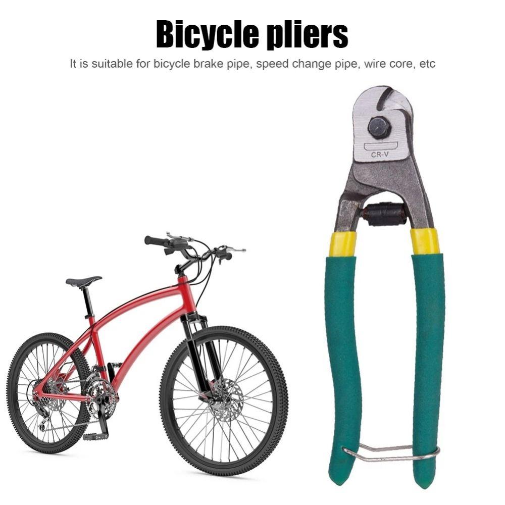 Comfortable Grip Bike Brake Cable Cutter Bike Spoke Cutting Pipe Pliers  Road Bike Repair