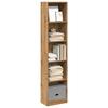 VidaXL Bookcase Artisan Oak 40x24x176 Cm Engineered Wood, Bookshelf, Book Holder, Book Support, 857800