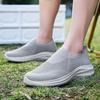 Men Shoes Breathable Mesh Summer Lightweight Hiking Walking Casual Shoes Slip-On Driving Men's Loafers