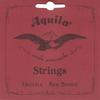 Aquila Low-G Ukulele String Set, RED AQR-TRW 88U (Aquila Nylgut Strings, Red, Tenor, Low G)