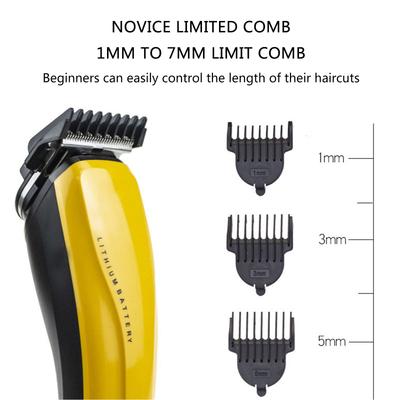 Тихая электрическая машинка для стрижки волос из нержавеющей стали, триммер для волос, эффективный инструмент для стрижки волос, набор для стрижки бороды для волос