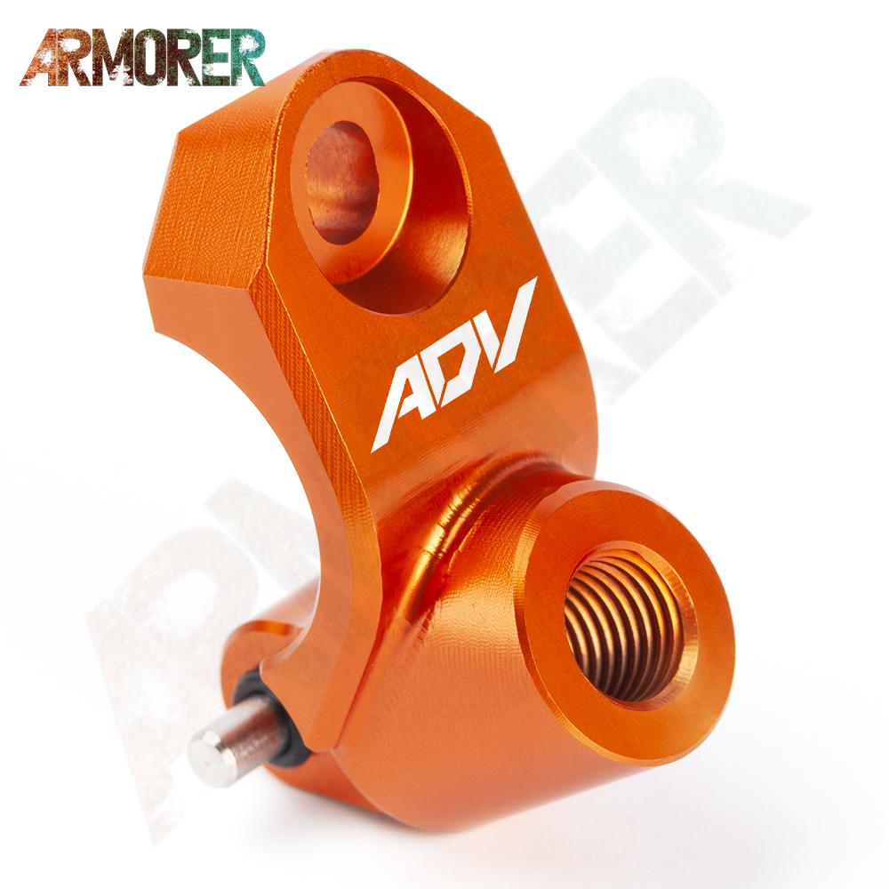 Left Clutch Master Cylinder Mirror Mount Clamp Cover For 1050 ADV 1090 ADV 1190 ADVENTURE 1290 Super Adventure 1290 ADV