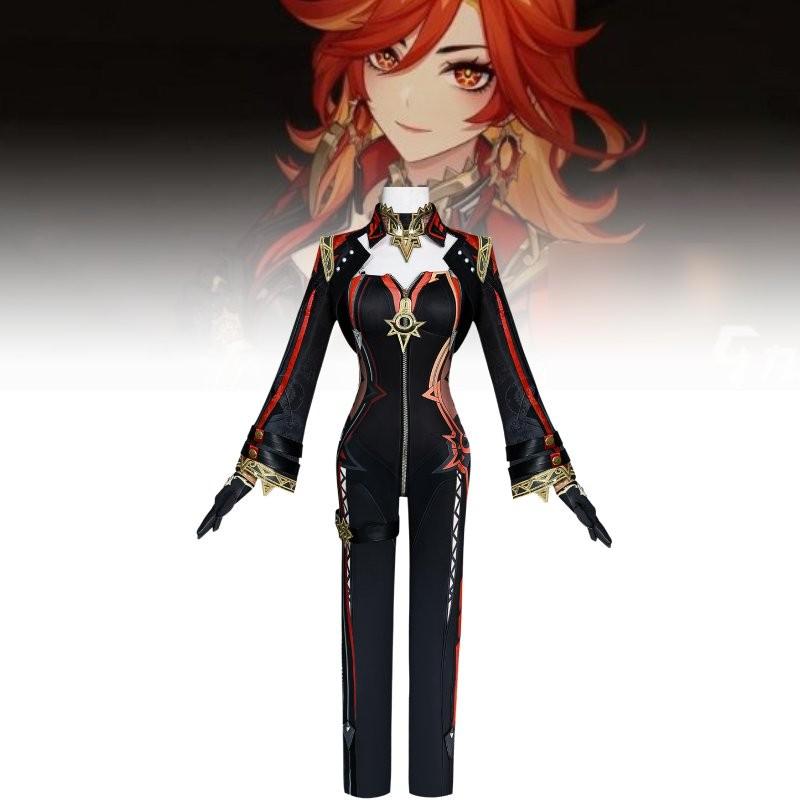 Костюм для косплея персонажа Genshin Impact Мавуика Женщина Костюмы Одежда Выступление