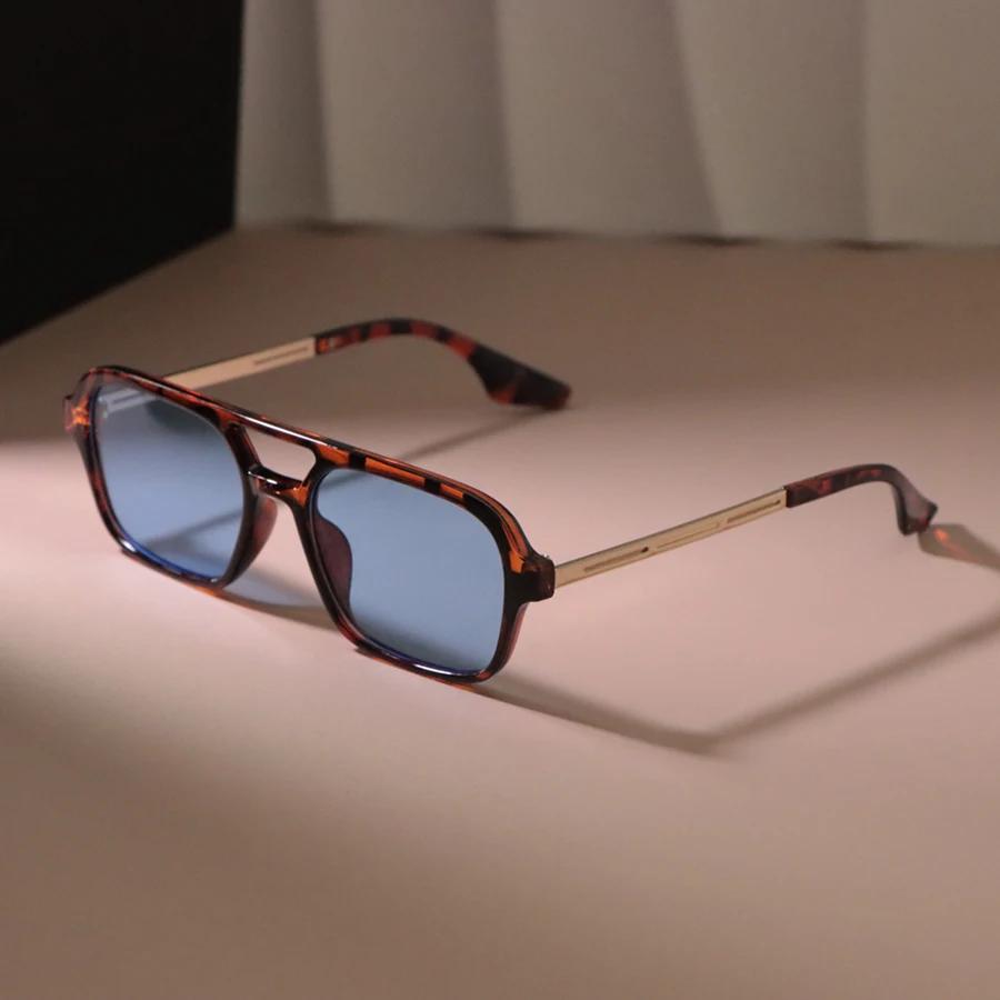 Ретро квадратные солнцезащитные очки женские мужские модные винтажные солнцезащитные очки женские мужские брендовые дизайнерские зеркальные дорожные