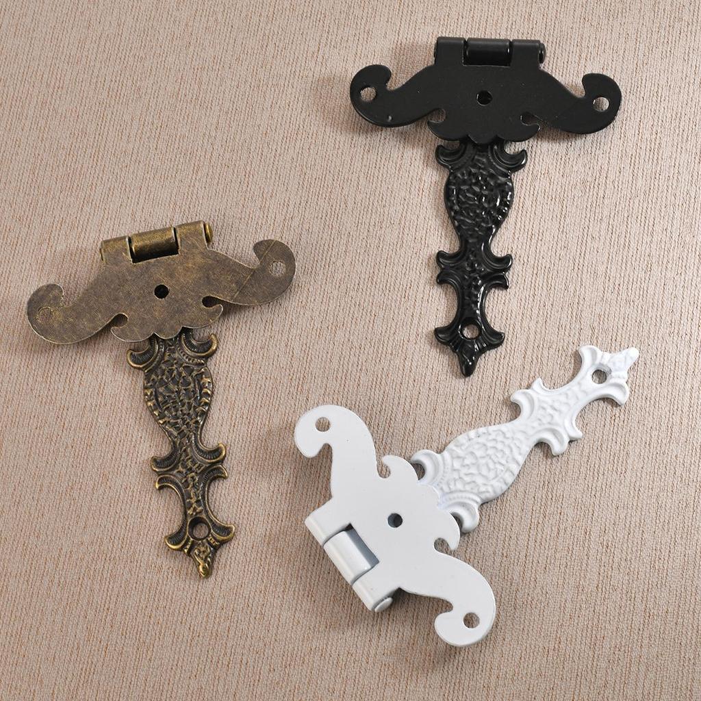 Антикварная бронзовая петля из цинкового сплава для деревянных коробок - Европейский ретро-стиль, аксессуар для обустройства дома