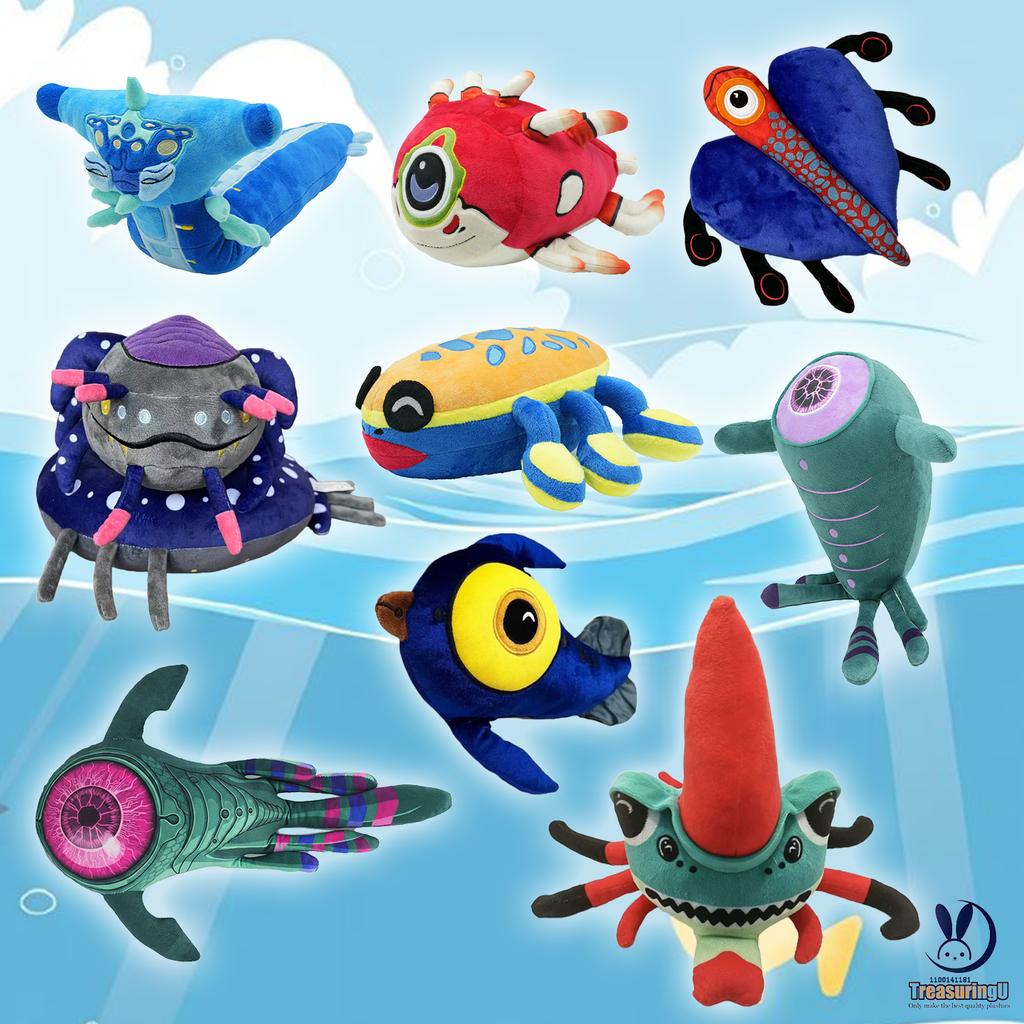 Плюшевые игрушки Subnautica Treasuringu, Мягкие игрушки Рыба-летун, Милые, Игровая приставка Oculus, Пушистая подушка, Подарки на день рождения для детей