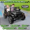 24V Ride On Truck Car w/Remote, XL 2 Seater Outdoor Toys 4WD/2WD Switchable, 4x200W Motor Power Four Wheels, Electric Car for Bi