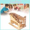 Wooden 3d Puzzle Roller Coaster Toy For Creative Mindful Play And Imaginative Learning