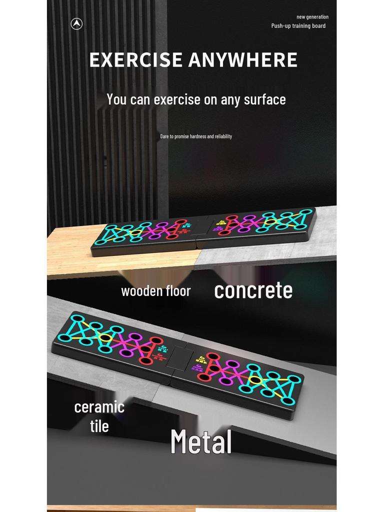 Многофункциональный упор для отжиманий и пресса: Тренажер для мышц живота и груди