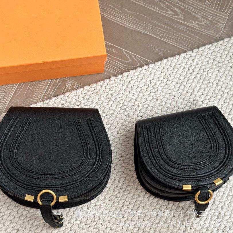 2024 Vintage Bohemian Saddle Bag with Rivets and Tassels – Women's Crossbody & Shoulder Bag