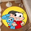 Friendship Monica Characters Round Rug for Livingroom,Bedroom, Palyroom, Chair Rug, Area rug, Circle Carpet, Large Size Decor Fan Christmas gift