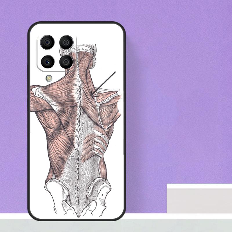 Human Anatomy For Samsung Galaxy M12 M32 M52 M14 M34 M54 M21 M51 M31 M30s M20 M15 M55 M13 M33 M53 Case