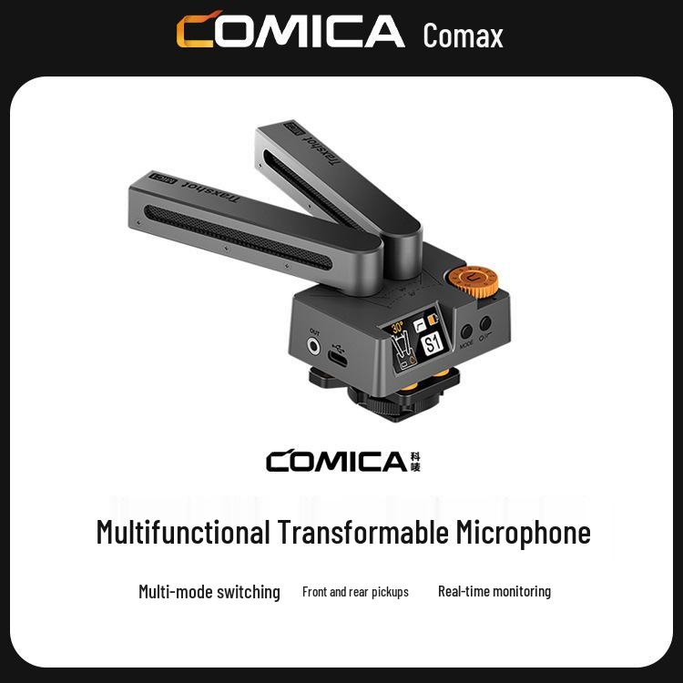 COMICA Traxshot Направленный микрофон для интервью и записи для DSLR