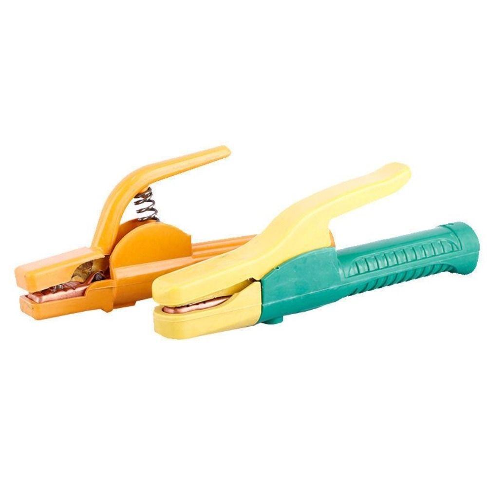 Heat Resistant Welding Electrode Holder Insulated Handle Electrode Holding Clamp  For Welders