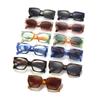 Square Sunglasses New Fashion Irregular Frame Women Men Shades Eyewear Oversized Ladies Sun Glasses Trending UV400 Sunglasses