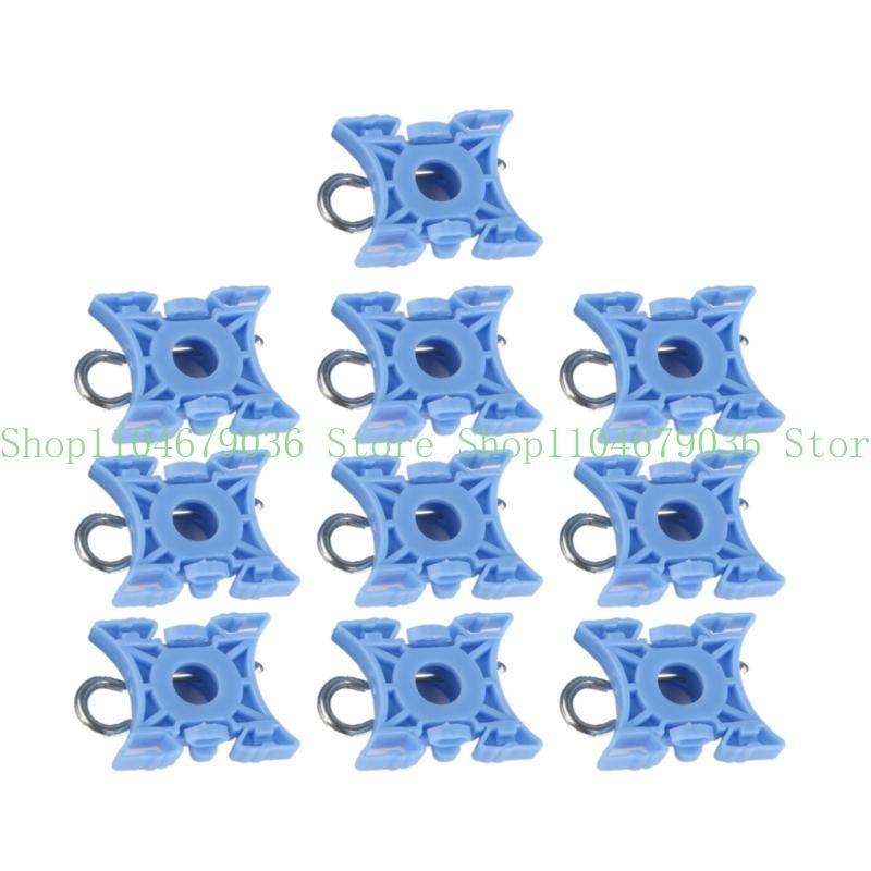 652F 10Pcs Auto Lift Sliding Pivots Clip 3509416 Window Lifter Service Clip for S80 Replacement Regulators Sliding Pivots
