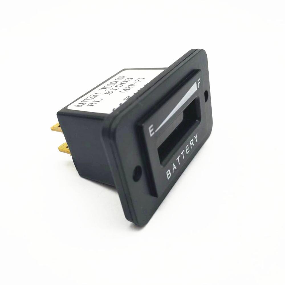 48V Led Battery Indicator 10-Level Gauge For Club Car Cart Utv Boat Rv Atv