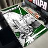 Игровой коврик для мыши большой, для ПК, компьютерного стола, One Piece, Зоро, японский самурай, коврик для мыши, клавиатуры, аксессуары для геймера, подставка для стола
