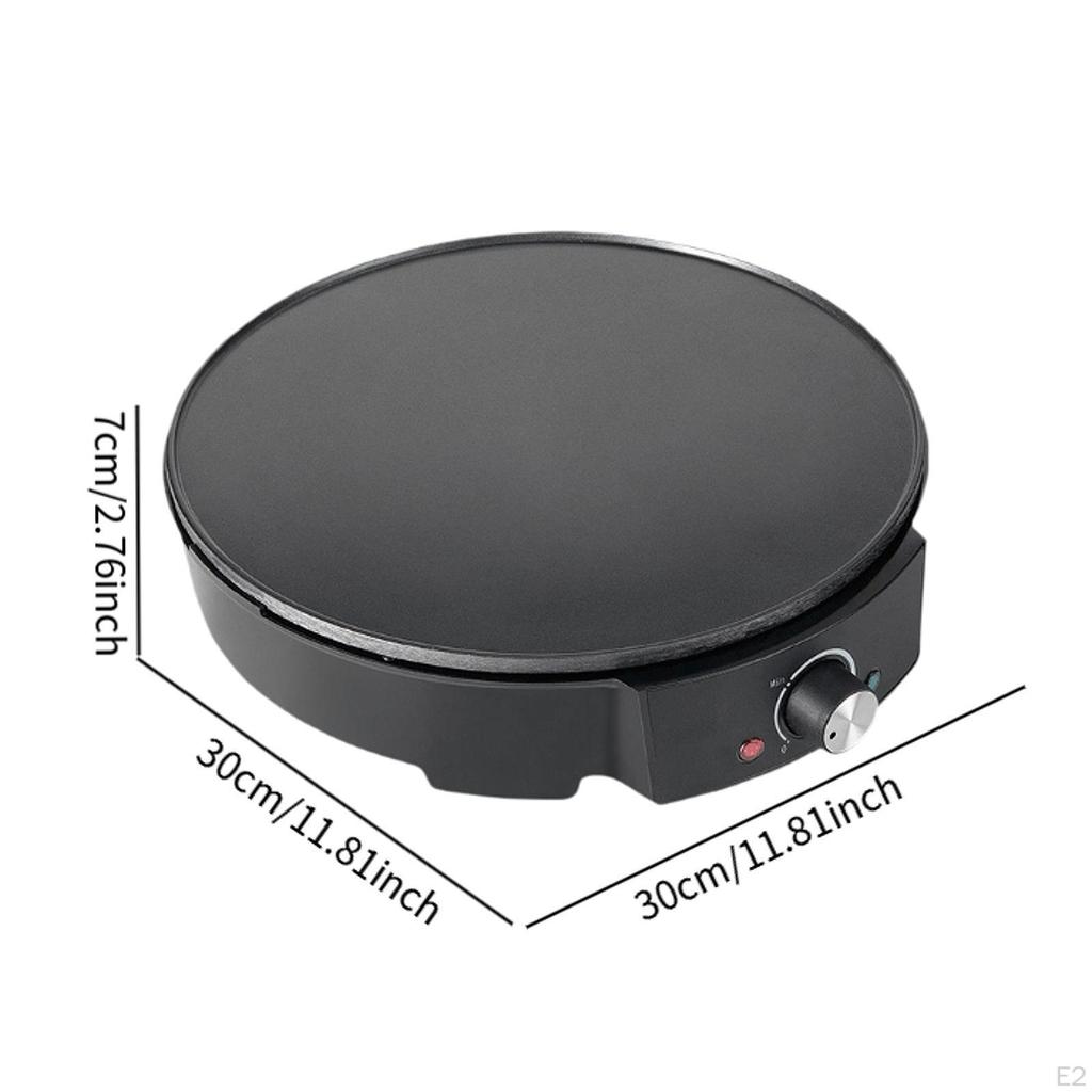 Машина для приготовления блинов, Инструменты для приготовления крепов, Многофункциональная 30-сантиметровая круглая сковорода для омлетов,