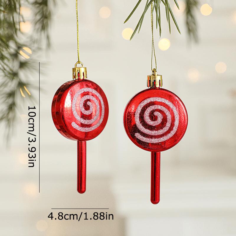 2 шт. Дед Мороз Детские подарки Рождественское подвесное украшение Товары для вечеринки Рождественские шары Фестиваль Доступно несколько вариантов