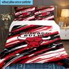 Bull Basketball Artwork 3PCS Bedding set,Ideal for 1pc Duvet Cover And 2pcs Pillowcases Perfect for Fan gift,Ideal for Bedroom, Dormitory