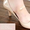 6pairs Lazy Adjustable Shoelaces Transparent Invisible Lace Silicone Non-heel Wear-resistant High-heeled Shoes Strap.