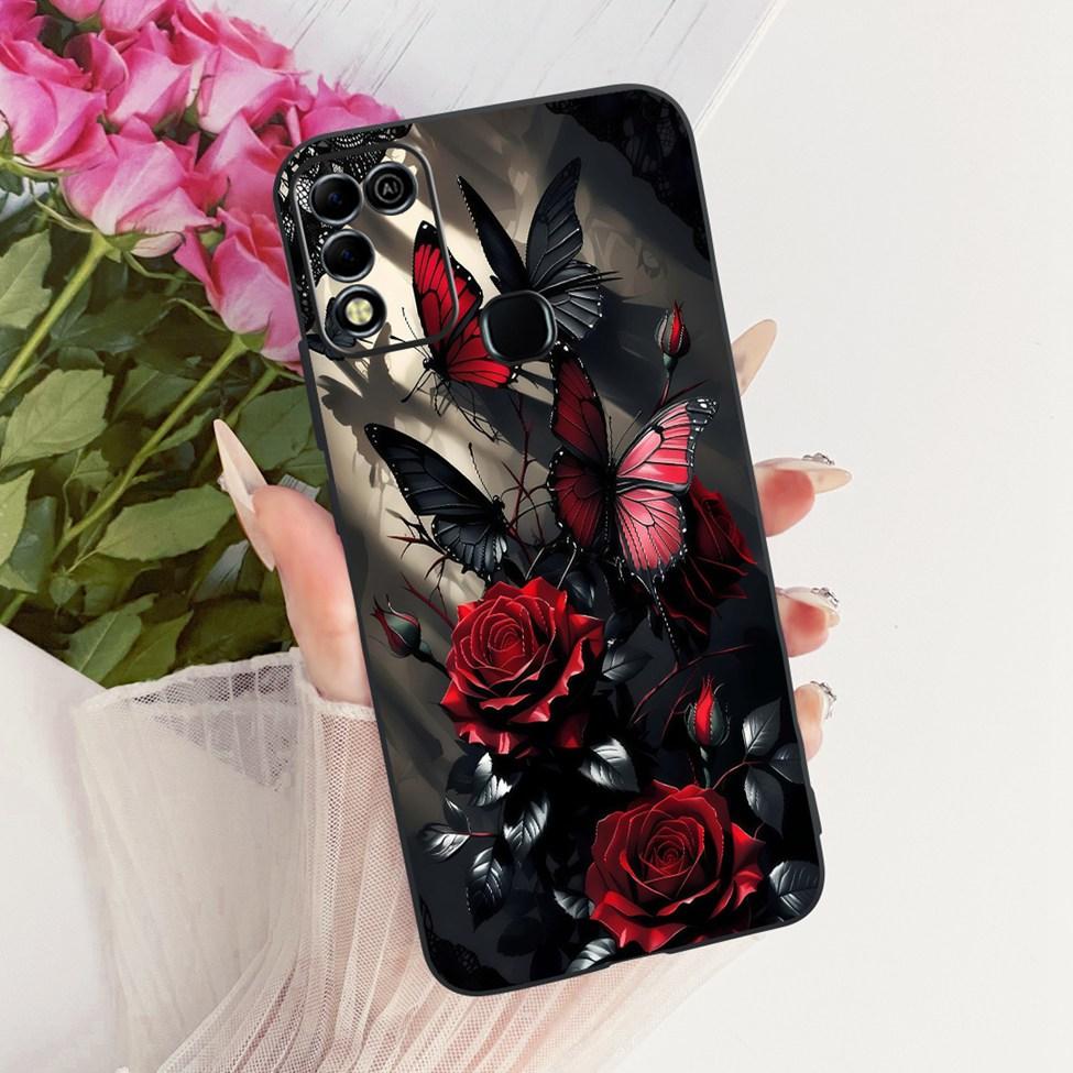 Чехол для Infinix Hot 11 Play Чехол Роскошный Модный Забавный Милый Расписной Силиконовый Чехол для Телефона для Infinix Hot 11Play