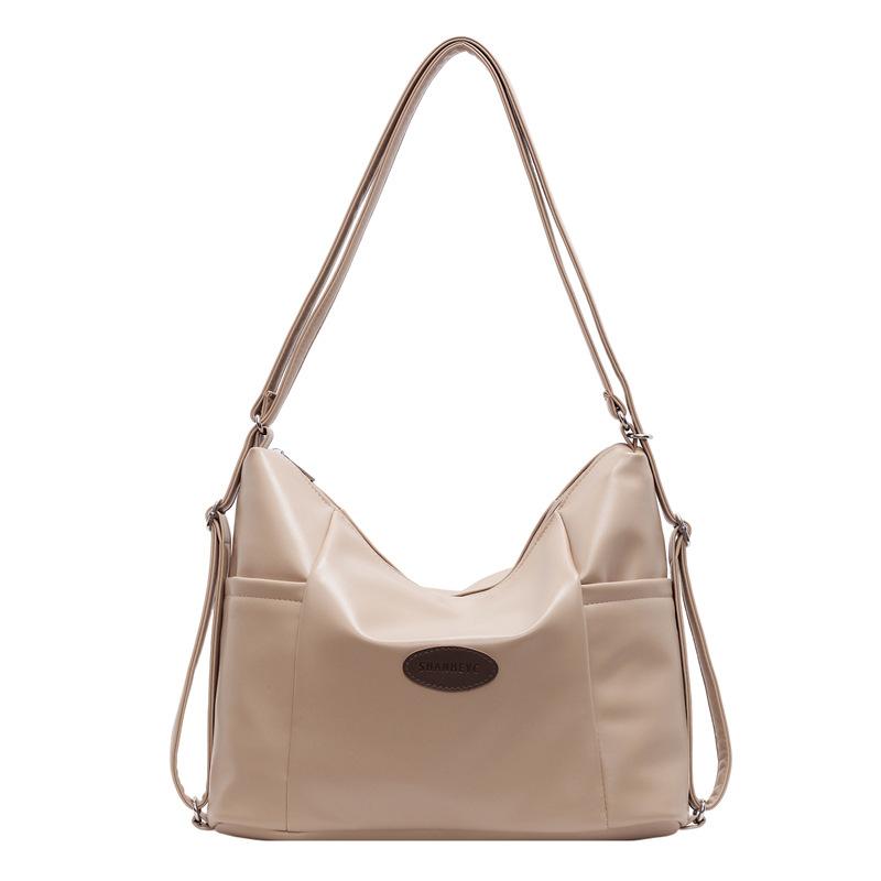 Сумка подмышку большой вместимости Женская сумка через плечо из мягкой кожи Студенческая сумка для поездок на работу