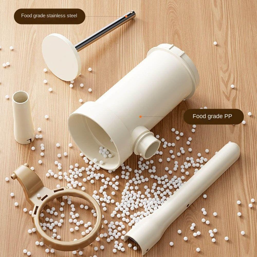 Домашняя ручная колбасная набивка Сверхмощная быстрая машина для наполнения мясом Энтузиасты колбас