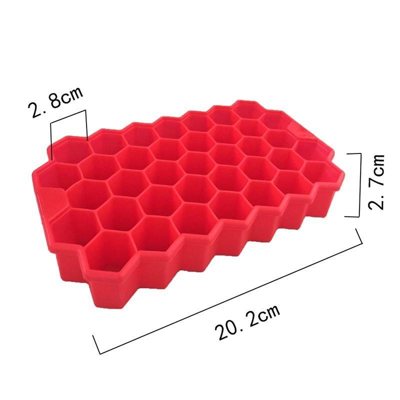 Silicone Honeycomb - Shaped Ice - Making Ice - Making DIY Tools Porous Chocolate Soap Mold