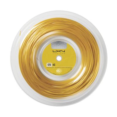 Теннисная струна LUXILON 4G 125 Gold WRZ990141 (Катушка 200м)