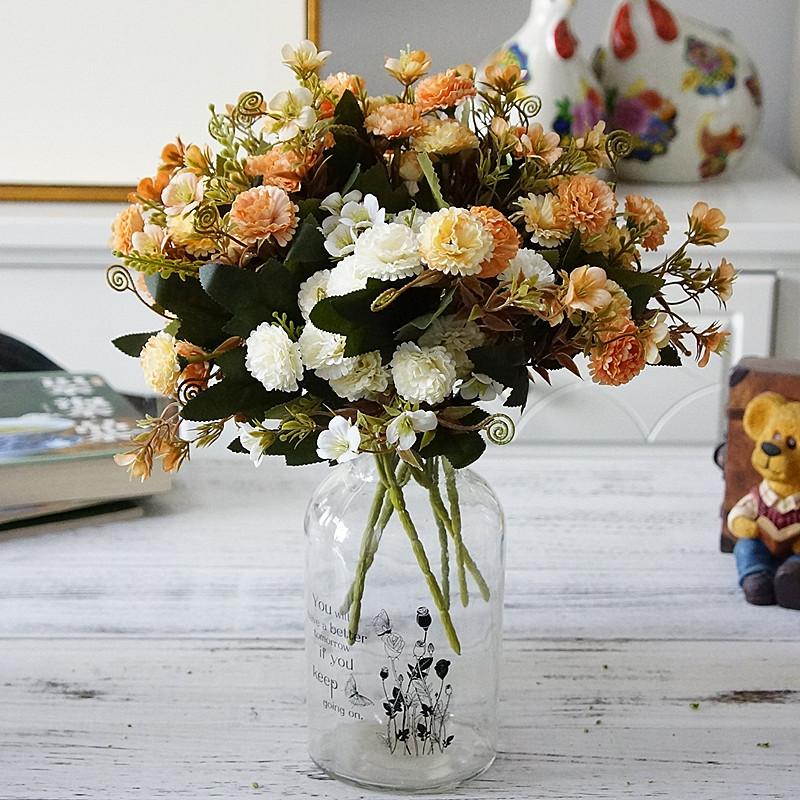 1/5/10 шт. Гвоздика, декоративный цветочный горшок, декоративные цветы, скрапбукинг, рождественский декор, дом, свадьба, искусственные растения