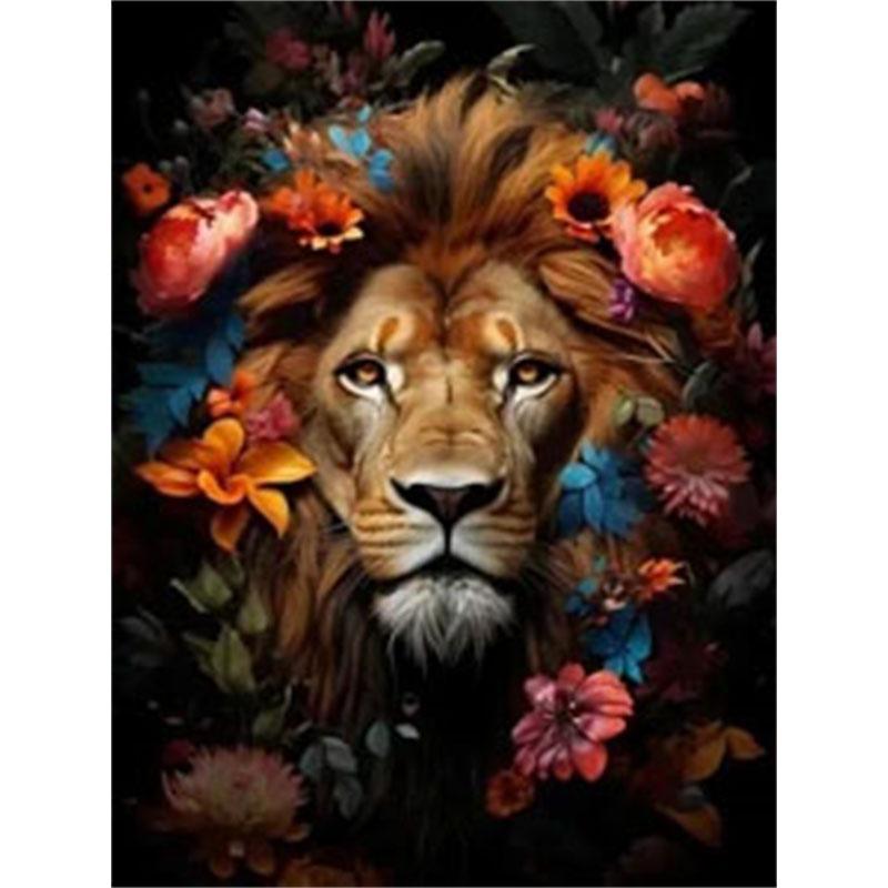 DIY Diamond Painting Flowers and Animals Cross Stitch Kit Mosaic Art Diamond Painting Full Circle/Square Diamond Home Decoration