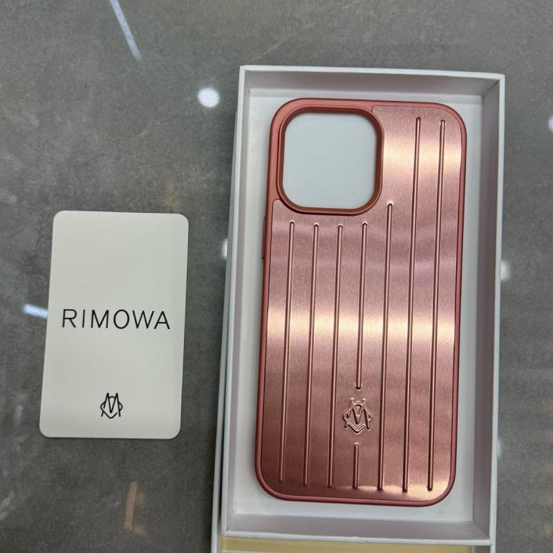 RIMOWA Style Aluminum Phone Case IPhone 17 Pro Max 16 15 14 Anti-Slip Shockproof Protective Cover