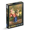 D-Toys 1000-piece Jigsaw Puzzle, 66909-RE11, Pierre-Auguste Renoir: Bouquet of Roses, 47 X 68 Cm