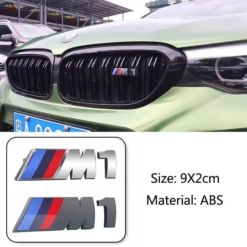 UZIS8 3D Metal Logo M Sticker Letters ABS Emblem For BMW M X1 X2 X3 X4 X5 X6 F48 G01 E84 E83 F39 F10 F30 G11 G07 G86 G80 G60 E60 E46